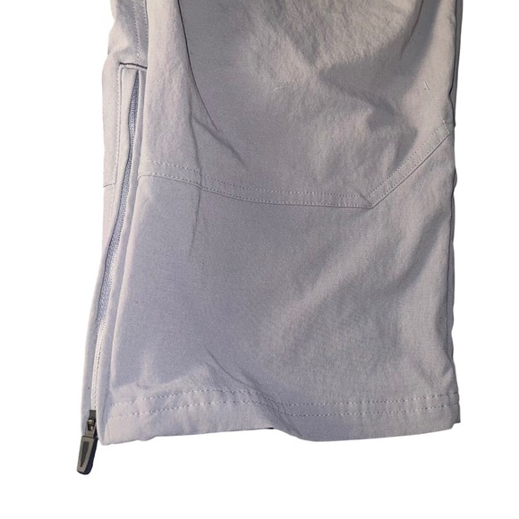 Outdoor Performance Fish Travel Zip Pocket Nylon Gray Lightweight Activewear - Picture 5 of 14